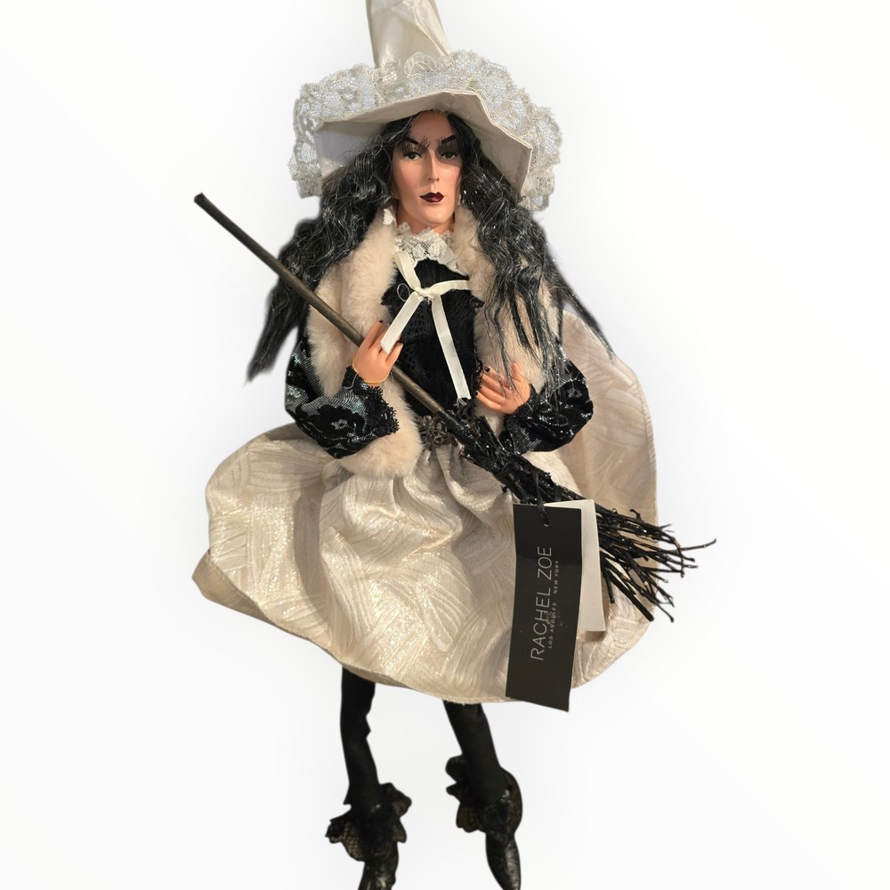 Rachel Zoe 25" Posable Witch Shelf Sitter Halloween Decoration